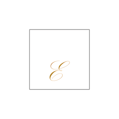 LB2 Tov.li 25x25 2V lettera E 24(20)