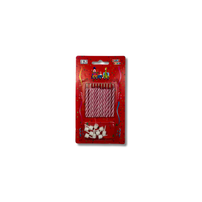 LB2 Candele magiche rosa     1x24(10)