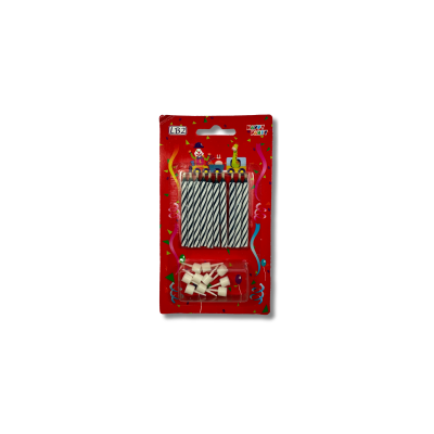 LB2 Candele magiche azzurre  1x24(10)